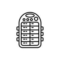 Portable Charger icon in vector. Illustration vector