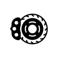 Disc Brake icon in vector. Illustration vector