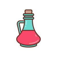 Vinegar icon in vector. Illustration vector