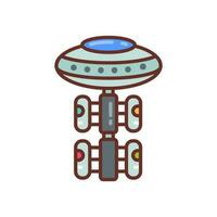 Space Elevator icon in vector. Illustration vector