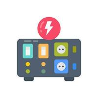 Inverter icon in vector. Illustration vector