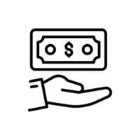 Donation icon in vector. Illustration vector