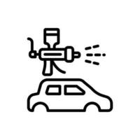 Car Paint icon in vector. Illustration vector