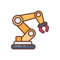 Robotic Arm icon in vector. Illustration vector