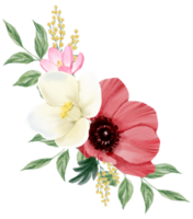 blomma vattenfärg ClipArt png