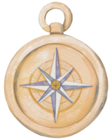 Nautical component watercolor element png