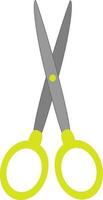 Vector illustration of scissors isolated on white background. Scissors template for back to school stationery