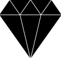 Creative diamond icon. vector