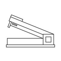 Stapler icon symbol sign from modern tools collection for mobile concept and web apps design on white background vector