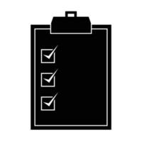 Checklist icon. Vector graphic illustration. Suitable for website design, logo, app, template, and ui. EPS 10