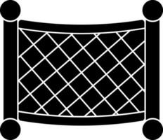 Fishing net icon or symbol. vector