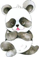 Forest Animal cartoon character watercolor png