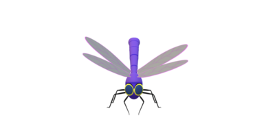 Dragon Fly isolated on a Transparent Background png