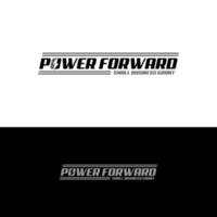 Power logo template, Creative Power logo design vector