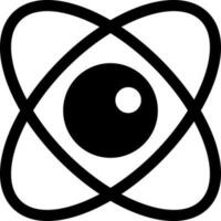 Atomic structure icon . vector