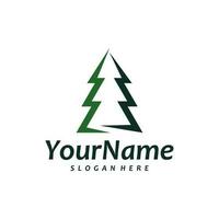 Pine Tree logo vector template. Creative Pine Tree logo design concepts