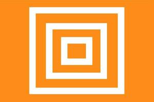 rectangle orange background vector