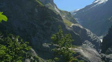 suíço Alpes Grindelwald verão panorama video