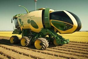 Agricultural technologies. AI Generated photo