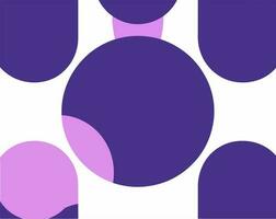 purple circles abstarct background vector