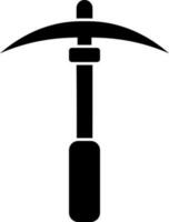 Isolated pickaxe icon. vector