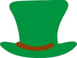 Vector Illustration Of Leprechaun Hat.