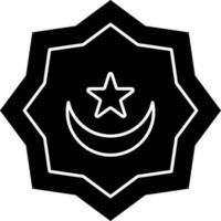 Rub El Hizb Icon In Flat Style. vector