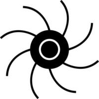 Milky Way Icon In Flat Style. vector