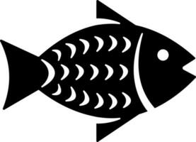 Vector illustration of fish icon.