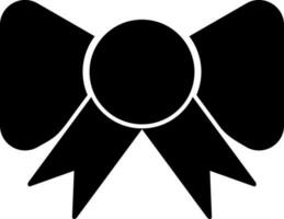 Isolated icon of Bow in flat style. vector