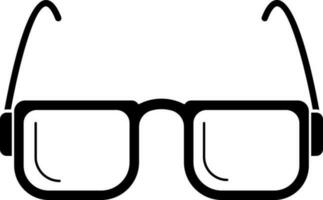 Illustration of 3d glasses for cinema concept. vector