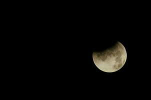 vista de la luna foto