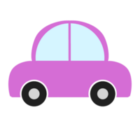 un coche con encantador color png