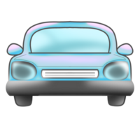 une voiture avec charmant Couleur png