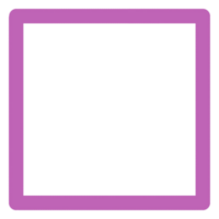 Purple square line png