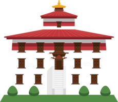 museum Bhutan clip art PNG