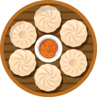 Nepal cibo momo gnocco png