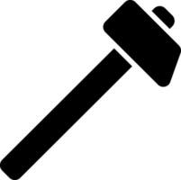 Flat style hammer icon or symbol. vector