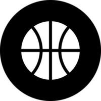 Vector illustration of basket ball icon.