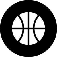 Vector illustration of basket ball icon.