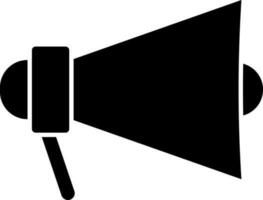 Isolated illustration of megaphone icon. vector