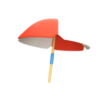 Regenschirm Strand 3d Symbol png