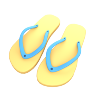 flip flop 3d ikon png