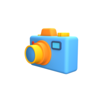 Travel camera 3D icon png