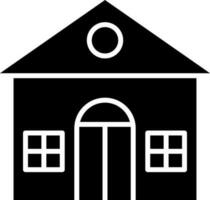 Home icon or symbol in Black and White color. vector