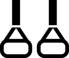 Trx belt icon in flat style. vector