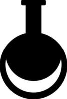 Potion icon in Black and White color. vector