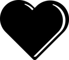 Heart game icon in Black and White color. vector