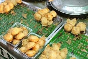 kind of Thai sweetmeat in street market photo