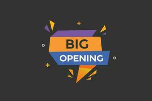 big opening vectors, sign, level bubble speech big opening vector